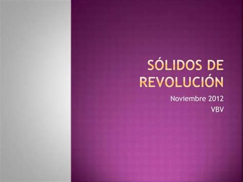 PPT Sólidos de Revolución PowerPoint Presentation free download ID