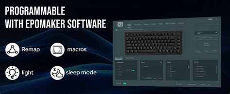 Epomaker Aura Mechanical Keyboard Kit Hot Swappable Custom