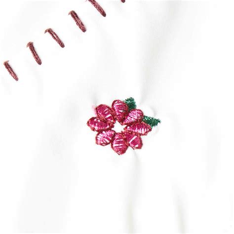 Frankies Bikinis Women S Tommy Floral Embroidered Bikini Top In White Frankies Bikinis