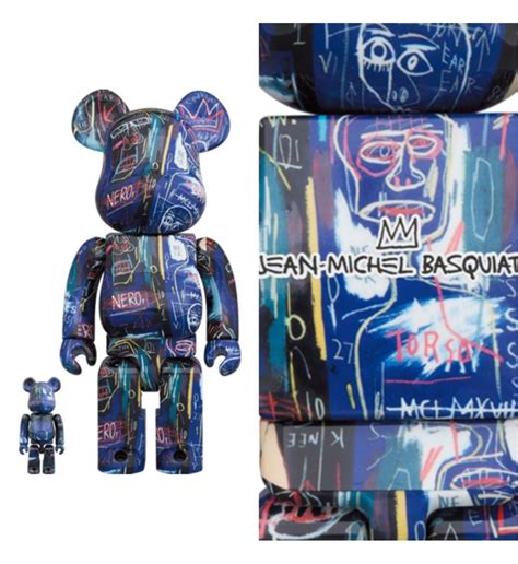 Bearbrick Jean Michel Basquiat 7 By Medicom Be Brick Hobbies Toys