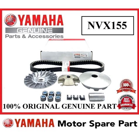 Original Yamaha Nvx V Belt Kit Set Bg We E Vbelt