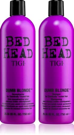 Tigi Bed Head Dumb Blonde Shampoo Conditioner Economy Pack For Chemically Treated Hair