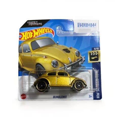 HOT WHEELS HOTWHEELS HW Screen Time Bumblebee Gold Transformer PicClick UK