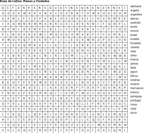 Sopas De Letras De Literatura Para Imprimir Imagui