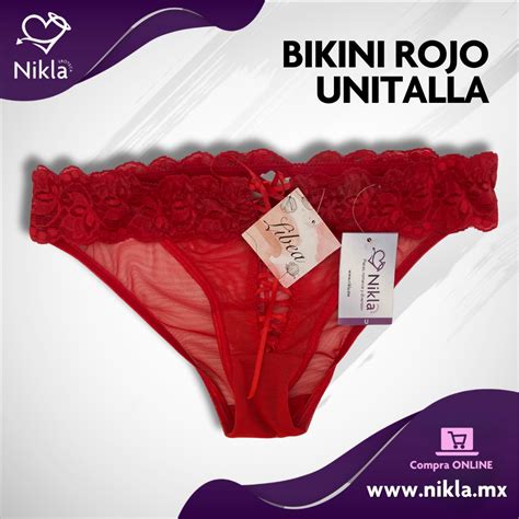 Bikini Rojo Unitalla Nikla Eroteca Sex Shop Online
