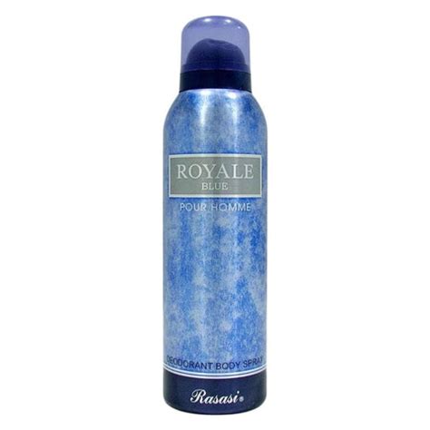 Buy Rasasi Royale Blue Pour Homme Deodorant Body Spray For Men 200ml ...