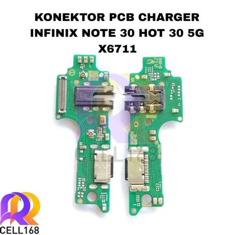 Flexible Konektor Charger Infinix Note Hot G X Pcb Board Cas