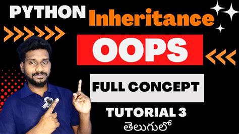 Inheritance Python Oops Concept Detailed In Telugu Trending Concepts