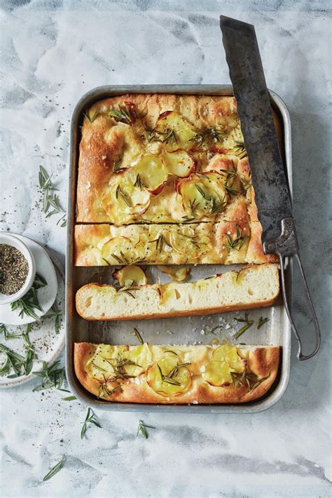 Nothing Beats Homemade Foccacia Bread Topped With Rosemary And