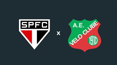 São Paulo Futebol Clube X Velo Clube