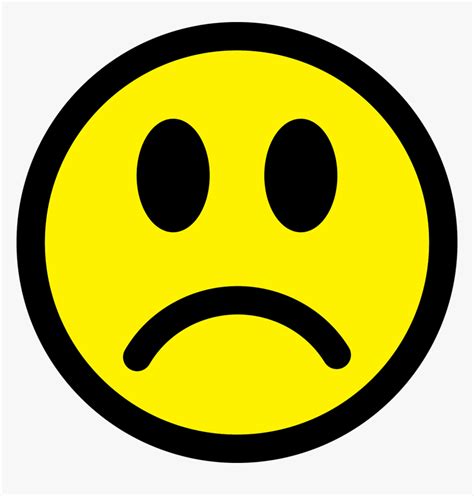 Sad Face Emoji clipart 3 - Clipart World