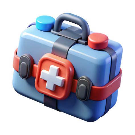 acclaimed mid-century A futuristic first aid kit with advanced medical