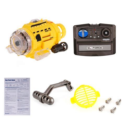 Радиоуправляемая подводная лодка с камерой — Товары из Китая