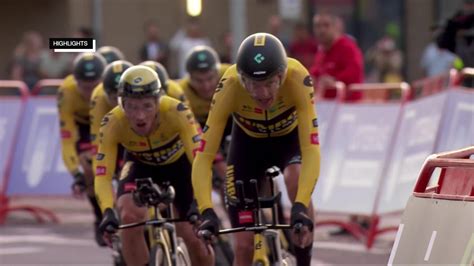 La Vuelta Stage 1 Highlights Jumbo Visma Storm To Team Time Trial