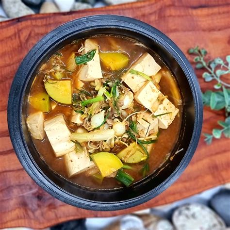 달래된장찌개 달래요리 향기나는 맛있는 찌개