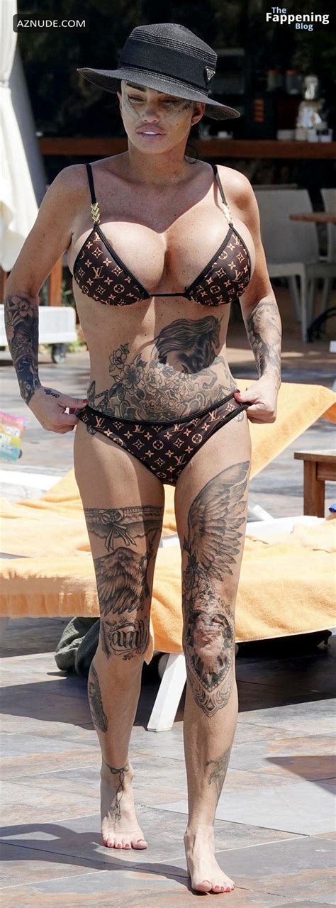 Katie Price Sexy Sizzles In Her Hot Louis Vuitton Bikini In Turkey Aznude