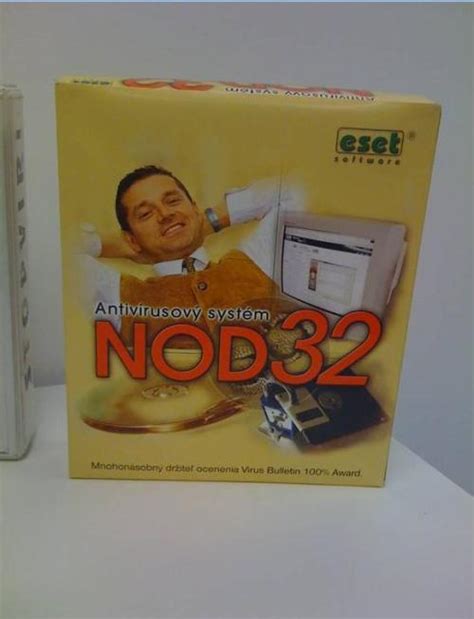 Внешний облик ESET NOD32 в разные периоды жизни / Хабр