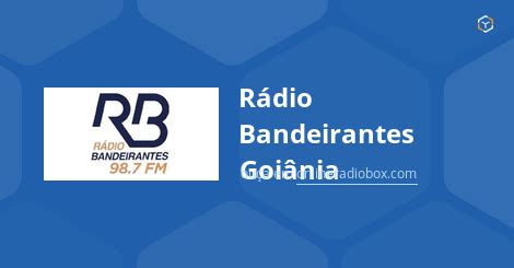 R Dio Bandeirantes Goi Nia Ao Vivo Mhz Fm Goi Nia Brasil