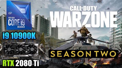 Call Of Duty Warzone RTX 2080 Ti I9 10900K 1080p 1440p 4K