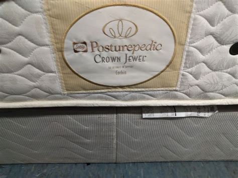 Sealy Posturepedic Crown Jewel The Ultimate In Supportqueen Double Sided Mattress W Box Spring