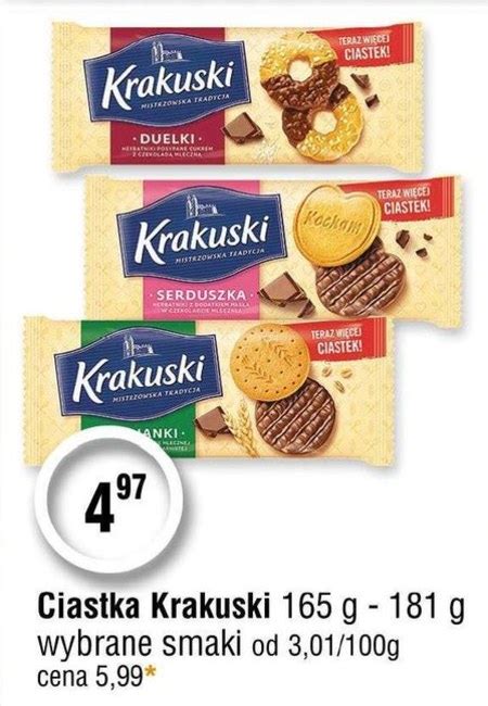 Ciastka Krakuski Promocja Jubilat Ding Pl