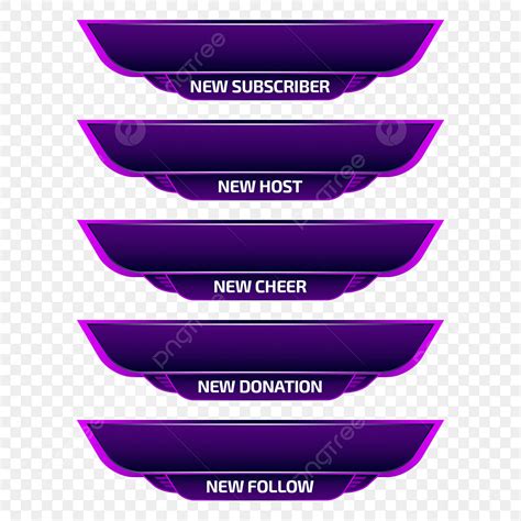 Twitch Alert Png Picture Twitch Alert Purple Space Colour Streaming