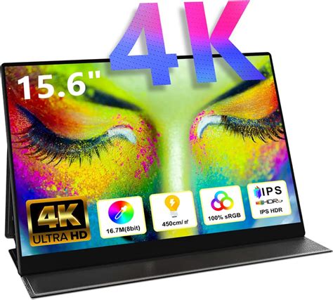 Портативный монитор 15.6" COOLHOOD GS156DM2 4K IPS 60 Гц – фото, отзывы ...