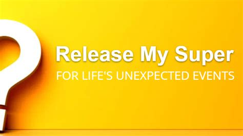 Release Of Super On Compassionate Grounds Release My Super For