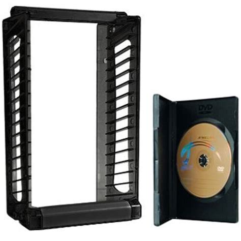 Подставка/стойка для 15 DVD дисков (боксов) Sound Box DVD-15MT черный ...
