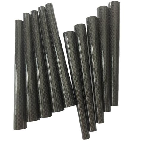 Tapered Carbon Fiber Tubes High Quality 3K Roll Wrapped Carbon Fiber