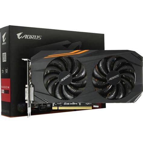 Игровая видеокарта GIGABYTE AORUS GV-RX570AORUS-4GD RADEON RX 570 4 Гб ...