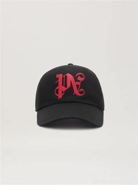 Capello Da Baseball Con Ricamo Monogram Sito Ufficiale Di Palm Angels