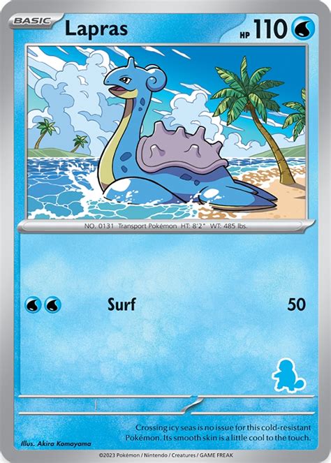 Lapras My First Battle Bulbapedia The Community Driven Pok Mon