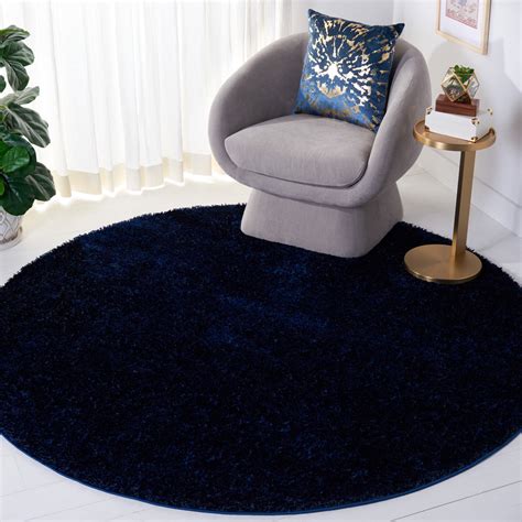 Latitude Run Power Loom Navy Area Rug Wayfair