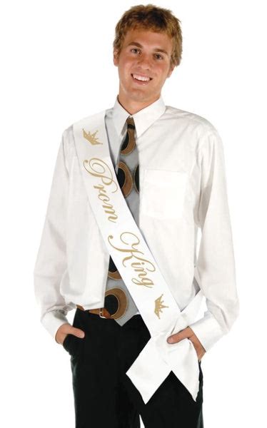 Prom King Sash 1ct Zurchers