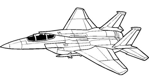 Dibujo De Avion De Combate Para Colorear Ultra Coloring Pages Porn