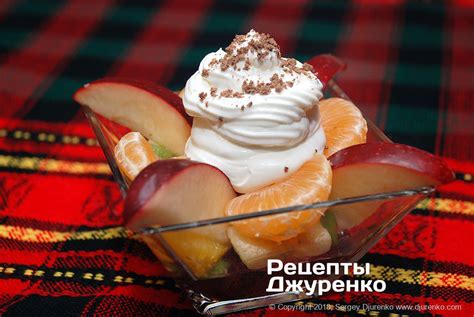 Взбитые сливки. Десерт