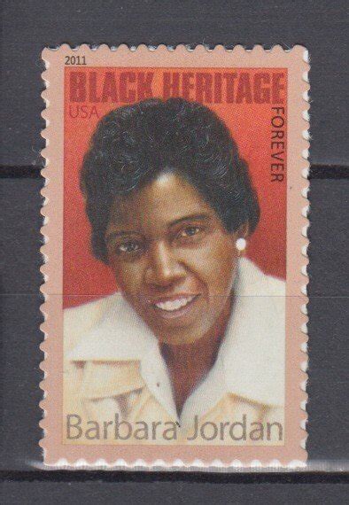 USA Sc 4565 Barbara Jordan Black Heritage Forever Stamp MNH United