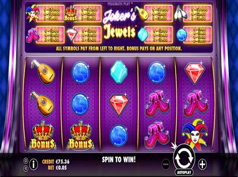 Joker's Jewels | Online Slot Games | Barbados Bingo