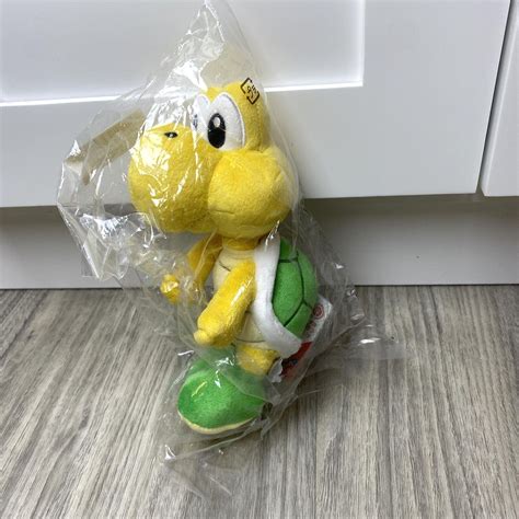 Sanei Super Mario Koopa Troopa Plush 8 All Star Collection Nintendo