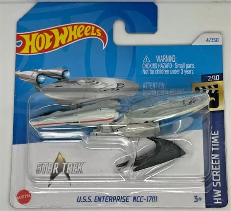 HOT WHEELS USS Enterprise Ncc 1701 Hw Screen Time 2 10 Short Card 147 7 99 PicClick UK