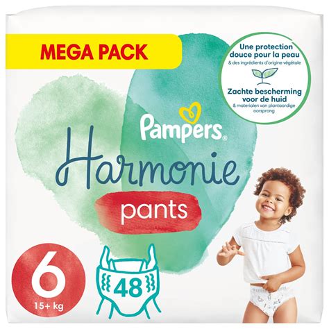 Couches Culottes Harmonie Taille 6 15kg Pampers Le Paquet De 48