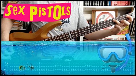 SEX PISTOLS Submission BASS Cover With TABS Lyrics PDF YouTube