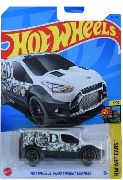Hot Wheels Машинка базовой коллекции HOT WHEELS FORD TRANSIT CONNECT белая HKH купить с