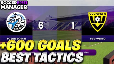 Best Soccer Manager 2024 Tactics And Formations That Guarantees 600