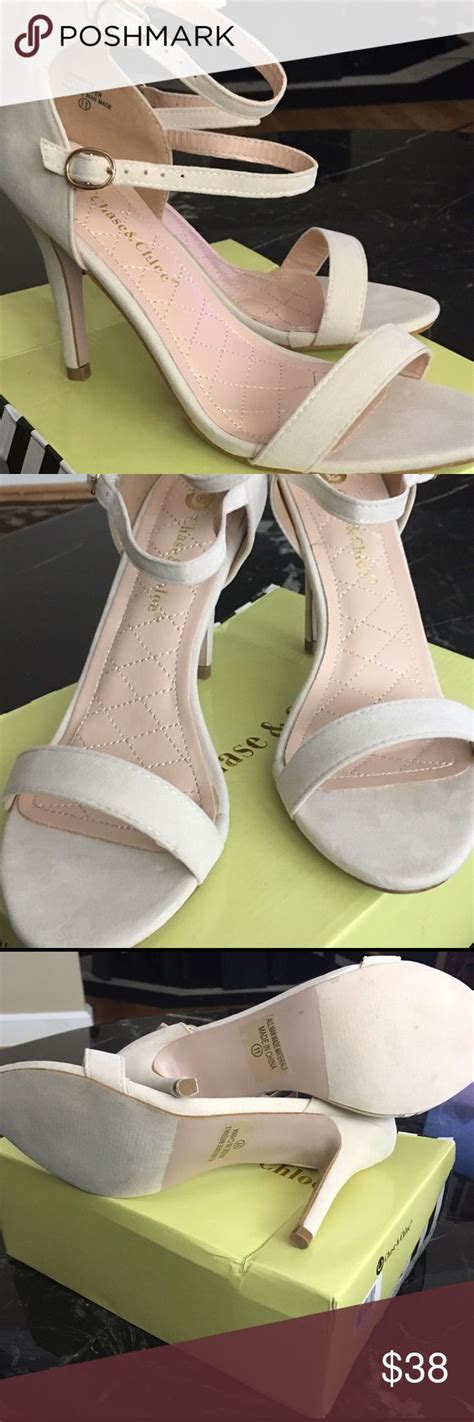 Nude Suede Strapped Heels Brand New Stylish And Versatile