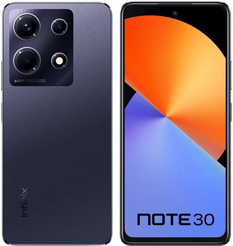 Infinix Note 30, 128 GB, Dual SIM, čierny - mobil | VÝPREDAJ