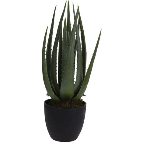 Progarden Plante Artificielle En Pot Aloe Vera X Cm