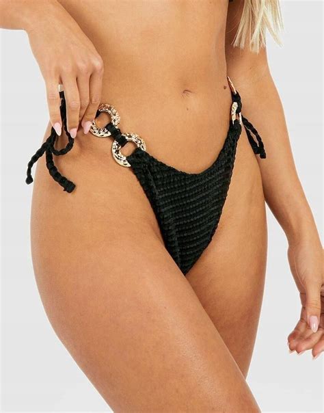 Boohoo Dół Od Bikini Tekstura R Xxh l Ceny i opinie Ceneo pl