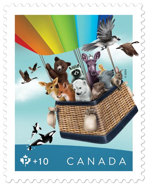 Canada Post Community Foundation fundraising stamp helps children and